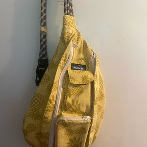 Kavu crossbody sling backpack, used once